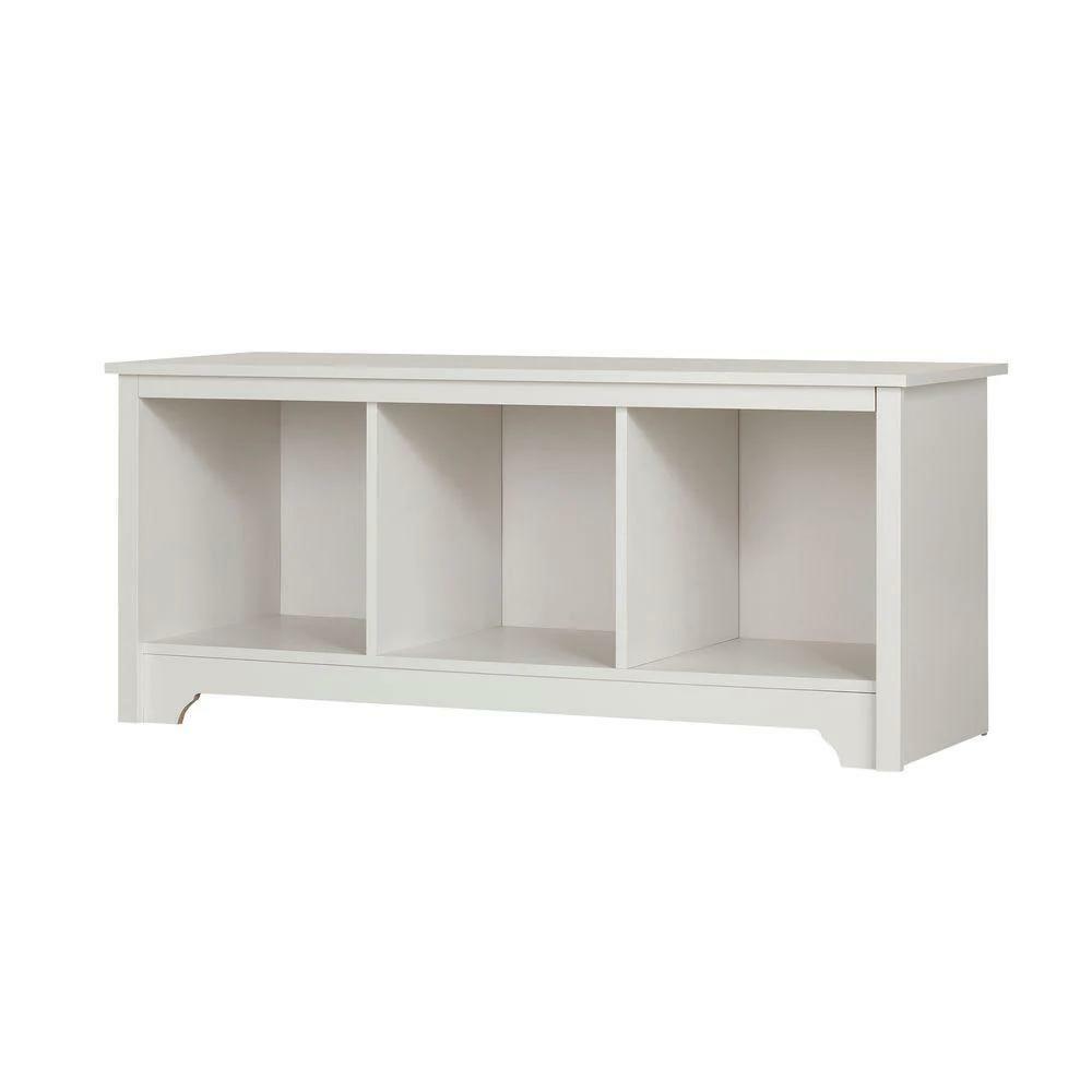 Vito Pure White Storage Bench