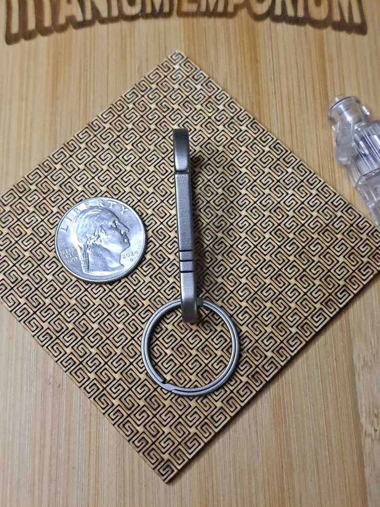 EDC Titanium Carabiner Keychain