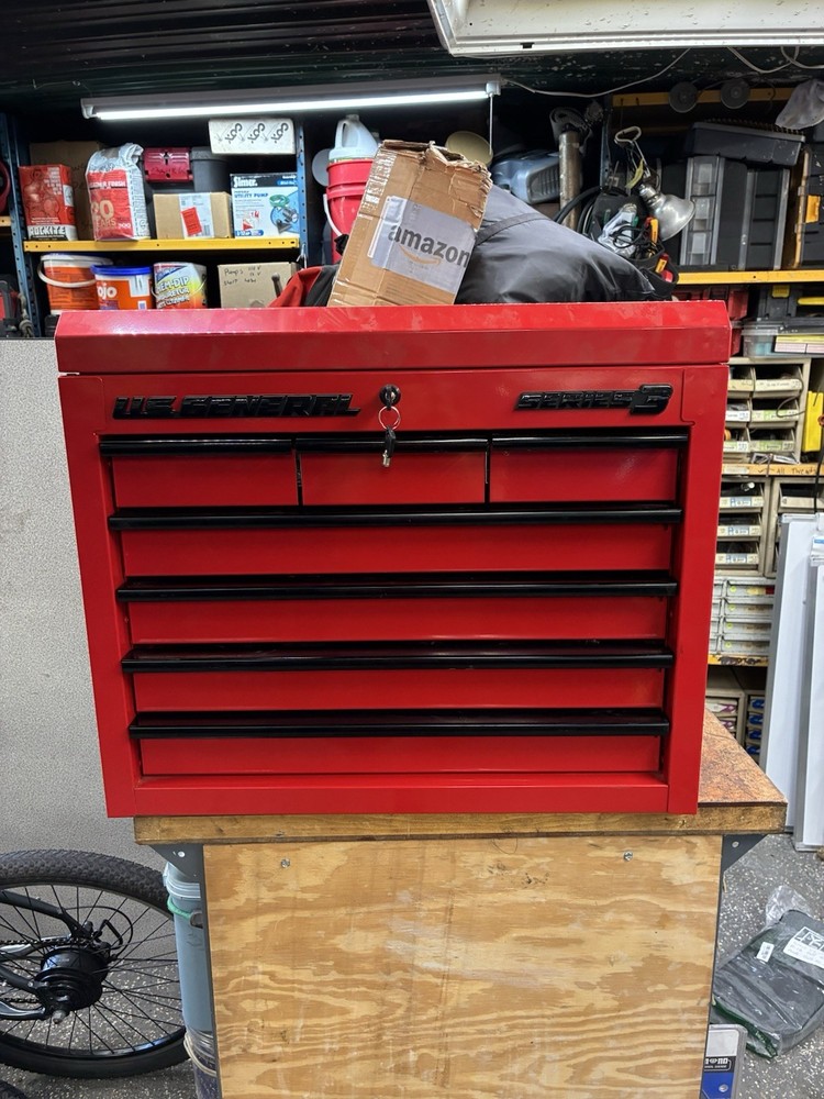 Brand New General Tool Box Tool Chest With Tools