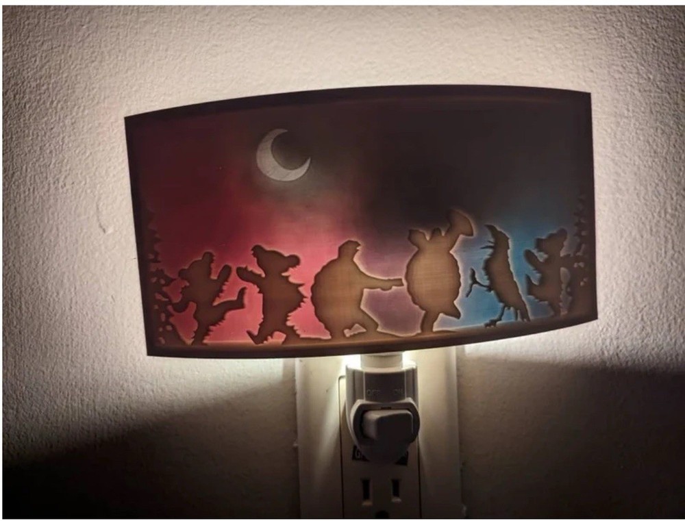 Dancing bears nightlight! In color!!