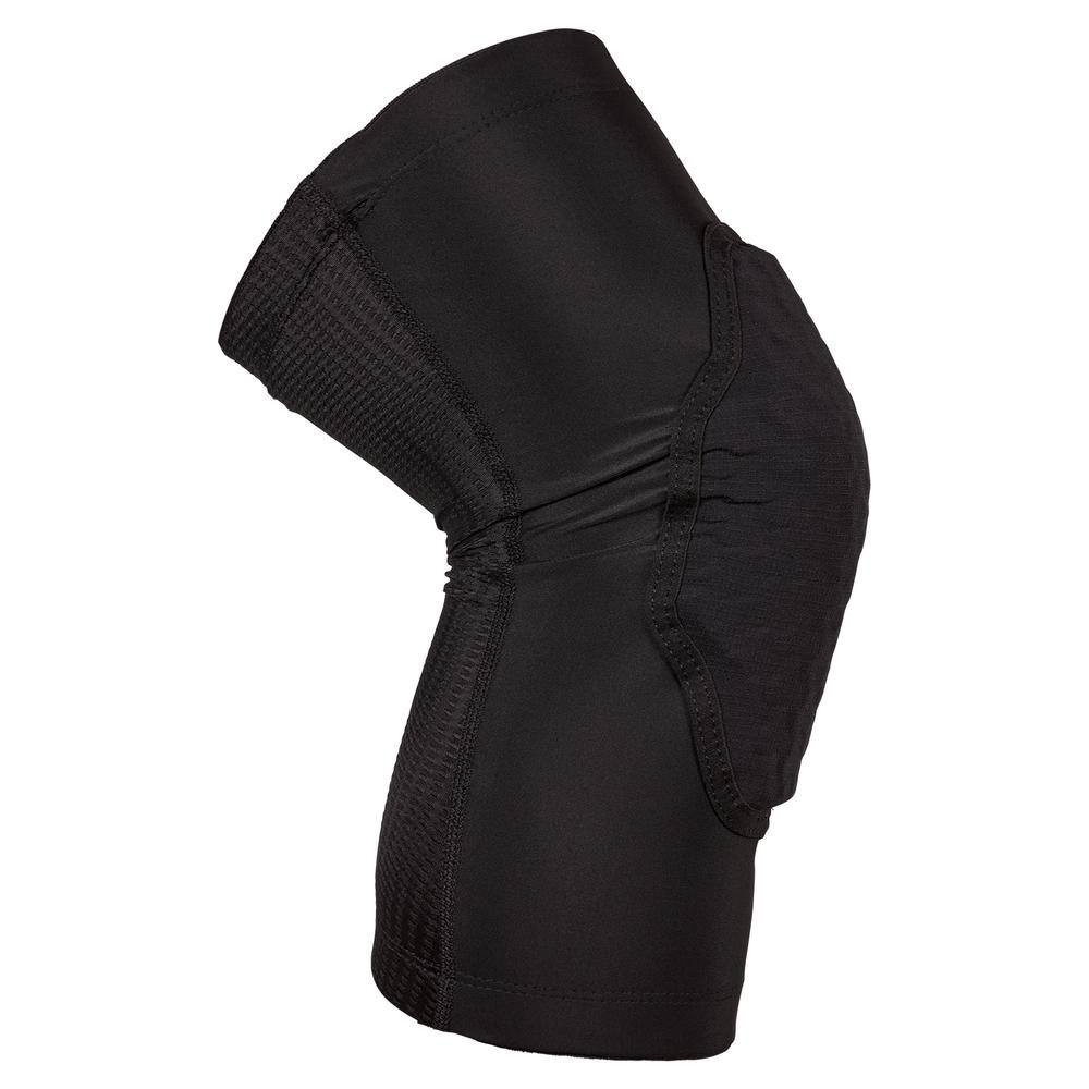 Proflex Black Padded Foam Soft Shell Knee Sleeves with Pull over Closure - 3-Lay