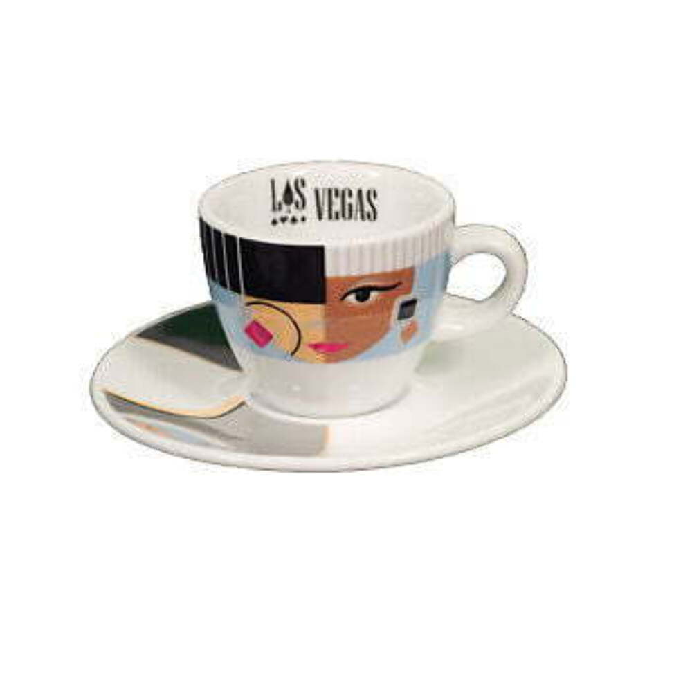 Cups Espresso Set Las Vegas Designer 6 Ea.