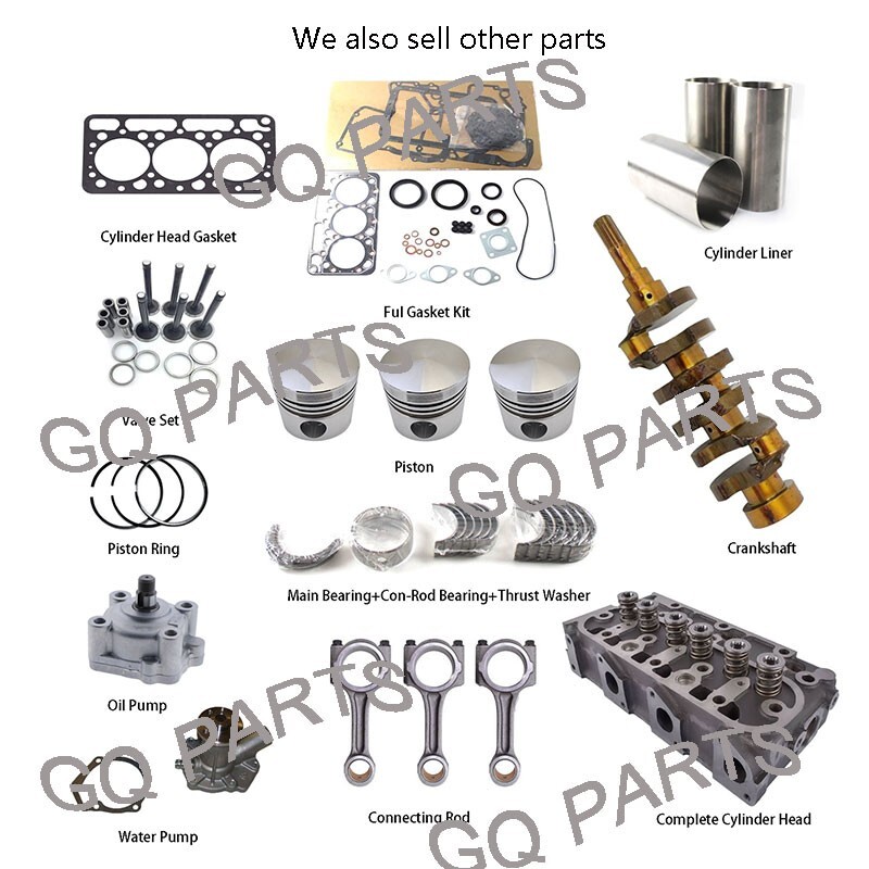 Piston With Ring STD For Kubota, 1J510-21113, V3600.