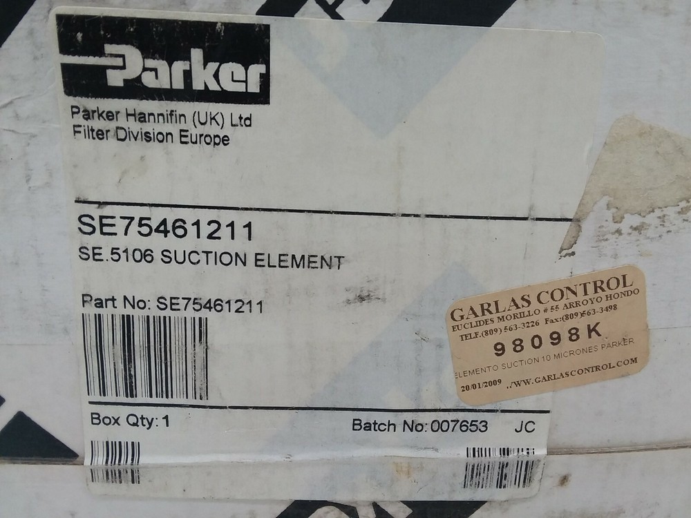 Parker SE75461211 Suction Element