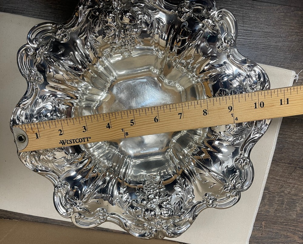 Reed & Barton Francis 1st Sterling Silver Repousse Compote