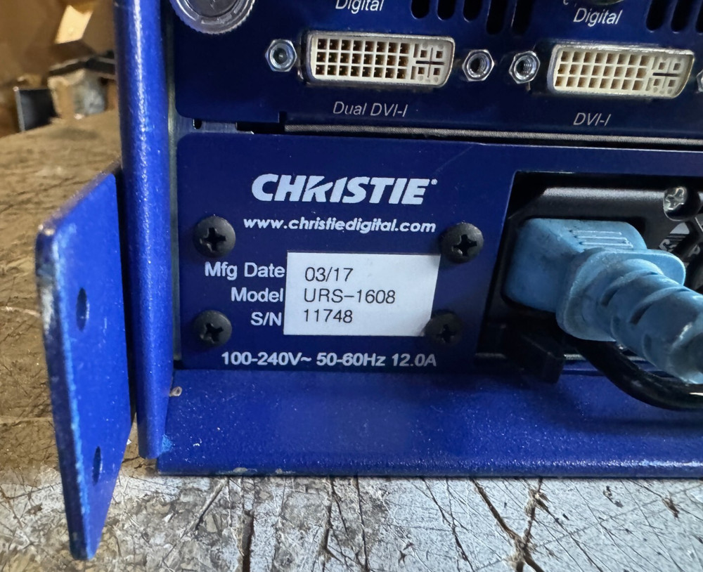 Christie Vista Systems URS-1608
