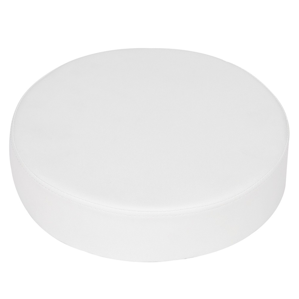 Round Stool Ha Ha Feet Rotation Bar Stool White