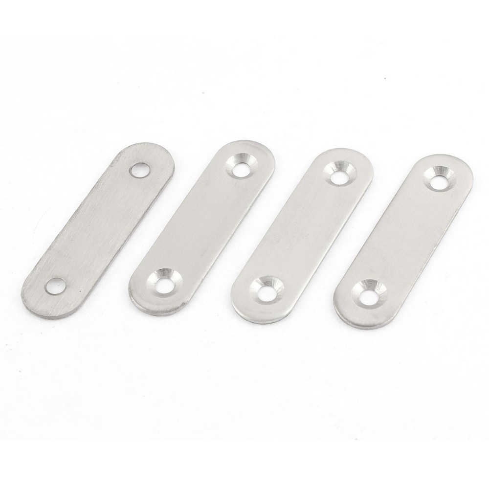, 4 flat corner brackets, 60mm x 16mm