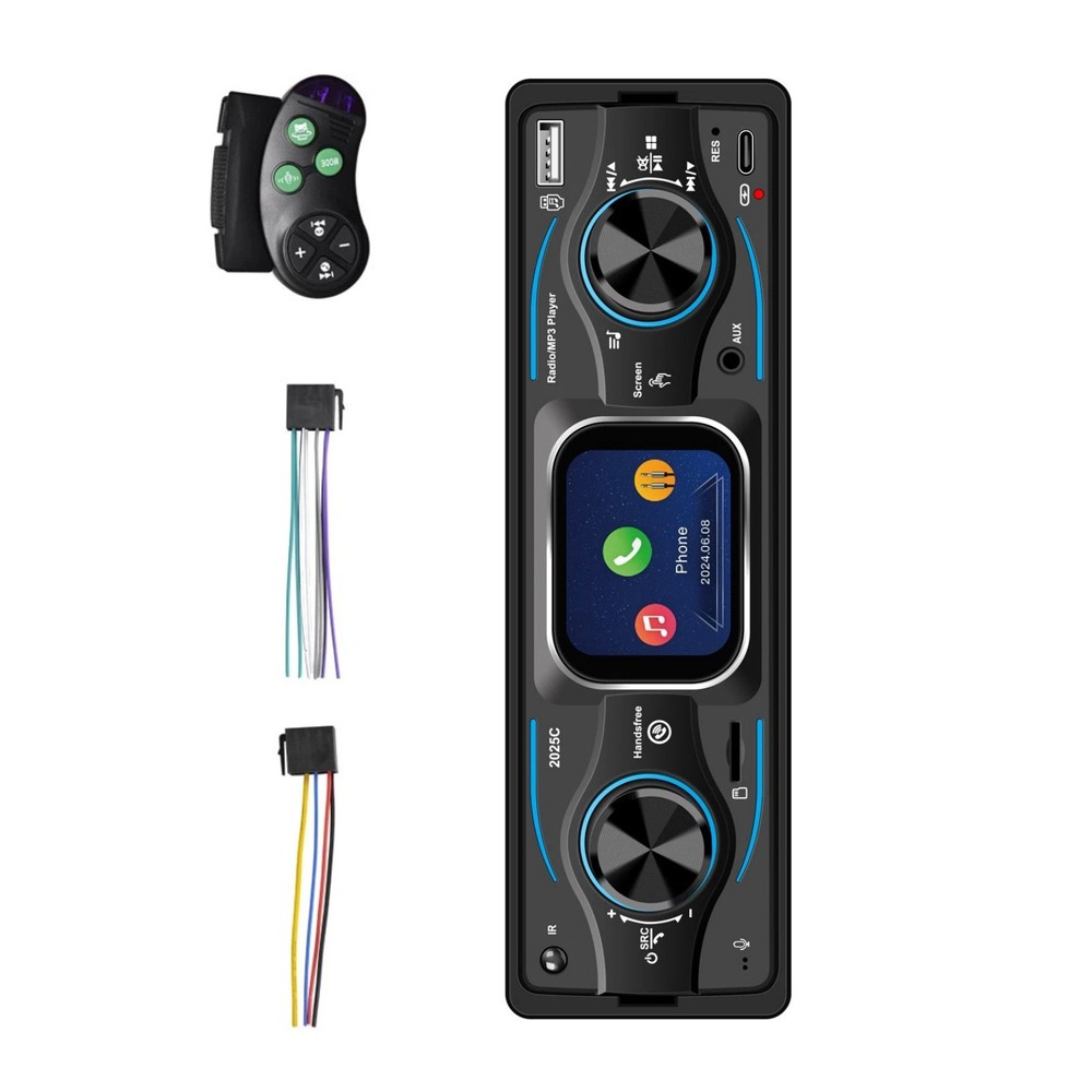 MP3 Car Stereo with Touch Operation Screen, Quick Selection and Easy Control