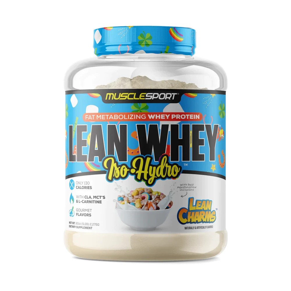 Lean Whey, Iso-Hydro, LEAN CHARMS , 5 lbs (2,275 g)