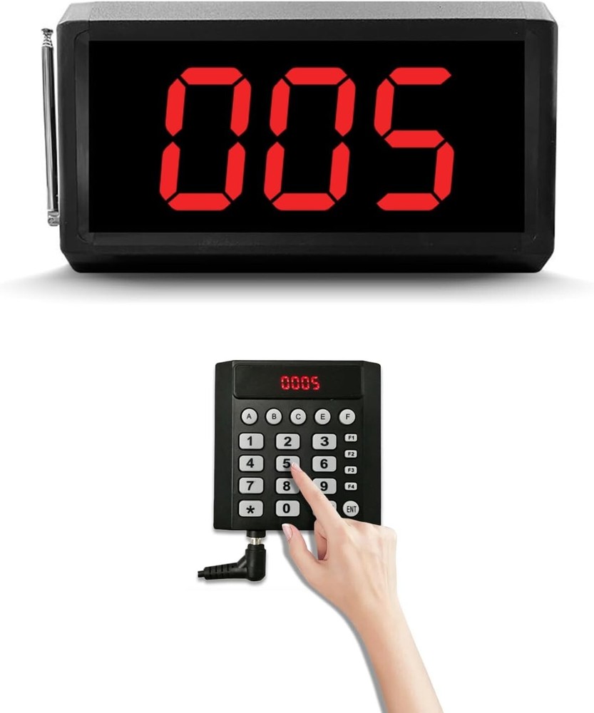 Queuing Wireless Calling System Restaurant Pager Customer Waiting Number System