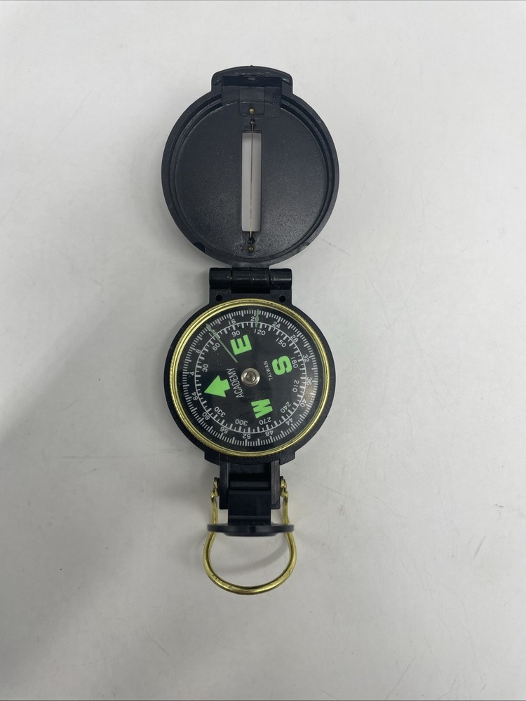 Black Engineer Lensatic Directional Compass (Taiwan)