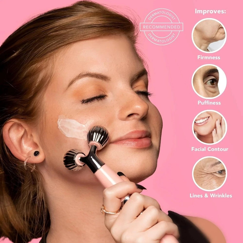 Spa Sciences ISLA Sonic Silver Face & body Contouring Ice & Heat Roller