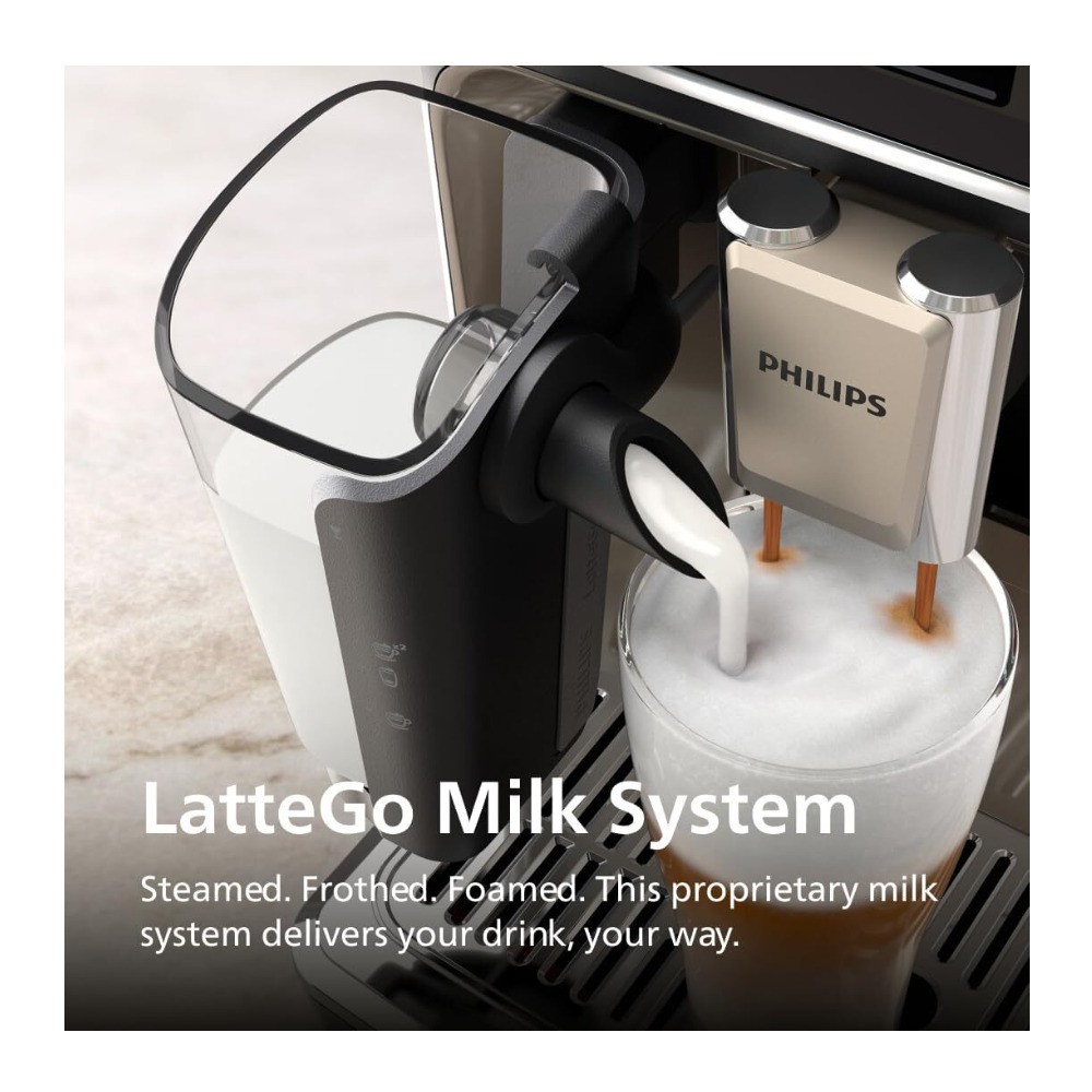 Philips Series 5500 Fully Automatic Espresso Machine (Black)