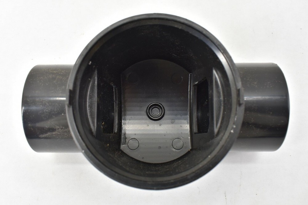 Custom Molded Products 2" Black CPVC Serviceable Check 2 Socket Valve No Cap