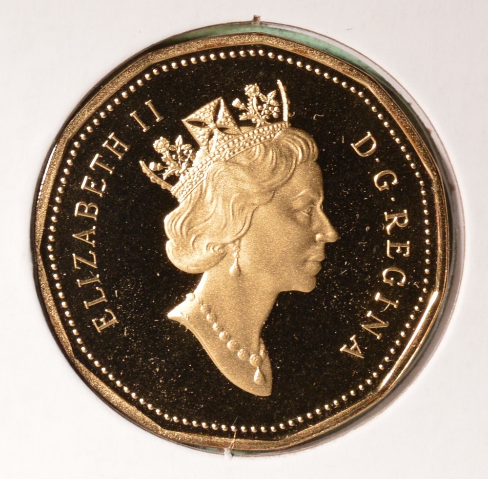 1993 Canada PROOF Loonie - $1 Dollar