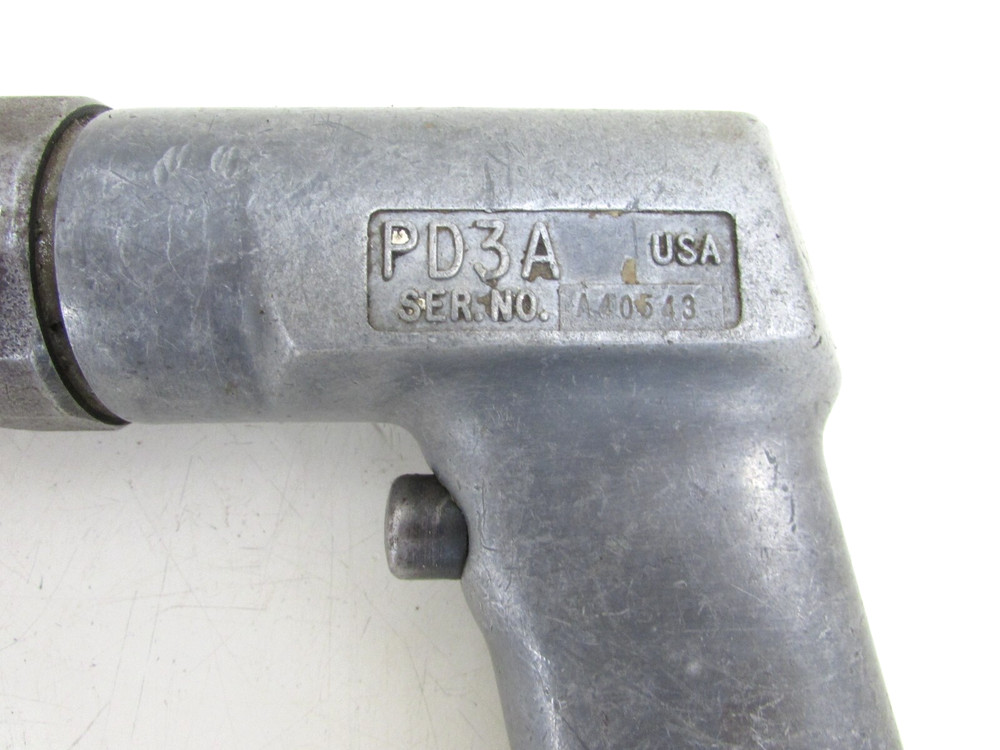 SNAP ON TOOLS 3/8" PNEUMATIC AIR DRILL, PD3 A, w/ CHUCK KEY
