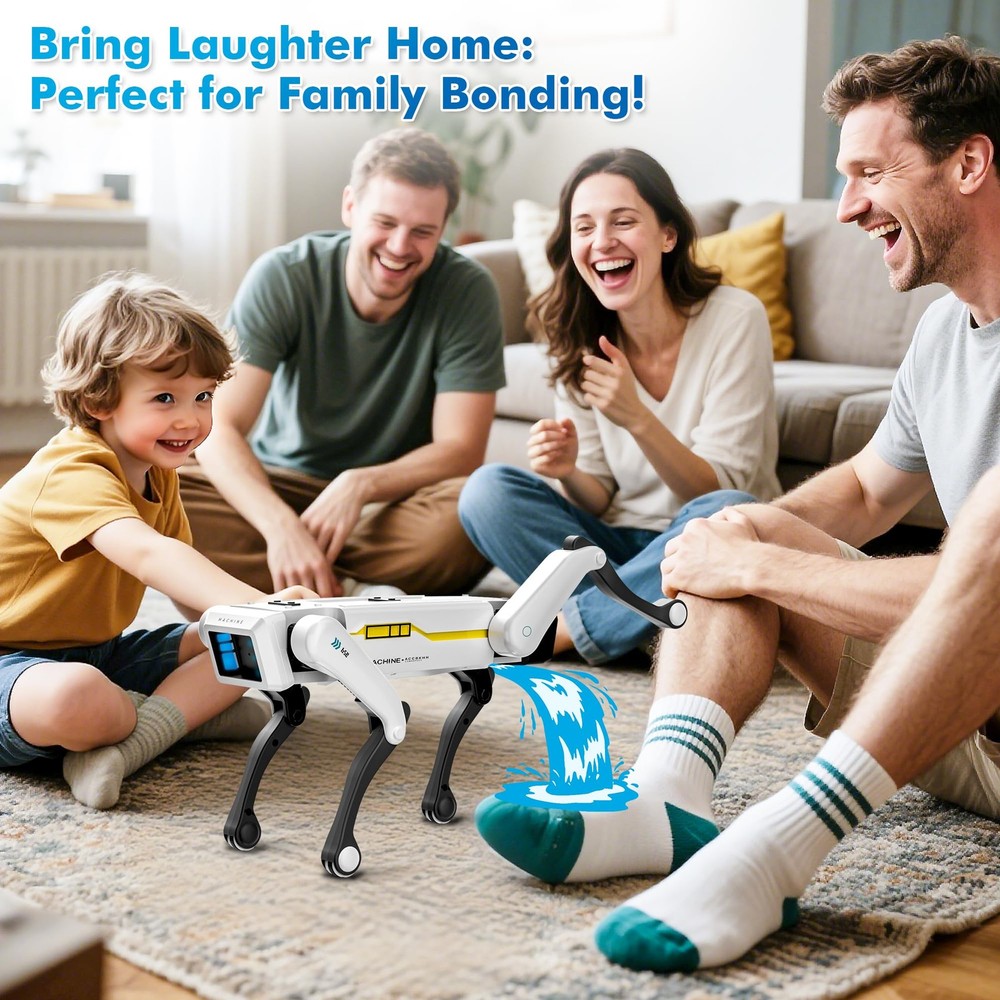 Smart Robot Dog - Interactive STEM Pet with Voice Control, 30+ Actions & APP ...