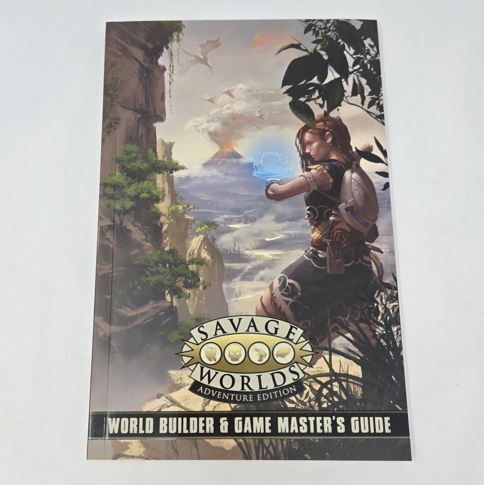 Savage Worlds Adv RPG: Core/ World Builder & GM Guide/ Screen/Adv & Power Deck+