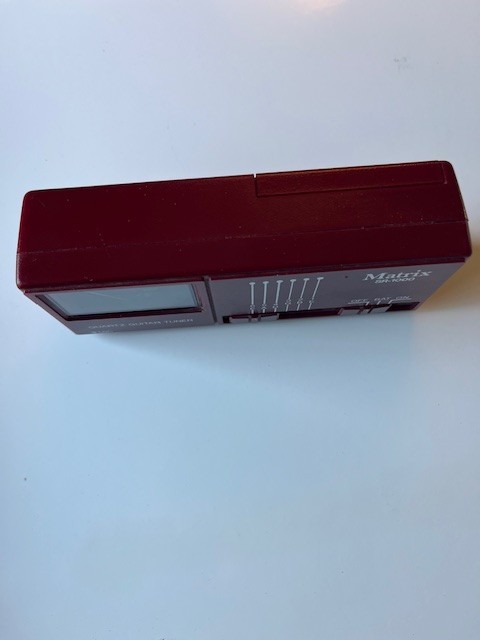 Matrix SR-1000 Quartz Guitar Tuner TESTED WORKS