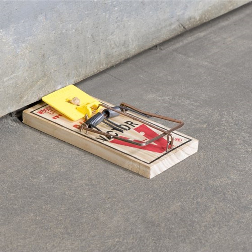 Victor Wooden Extended Trigger Rat Trap - 1 Unit