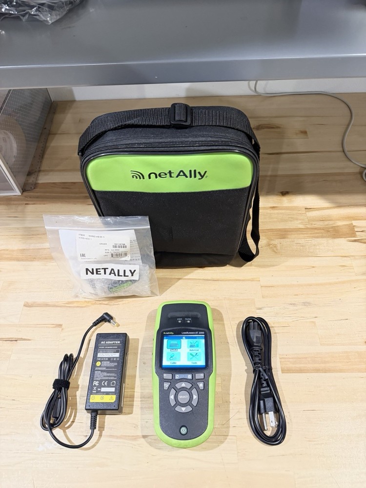 NETALLY LINKRUNNER AT 2000 NETWORK TESTER (LRAT-2000) (SHIPS FAST) TESTED