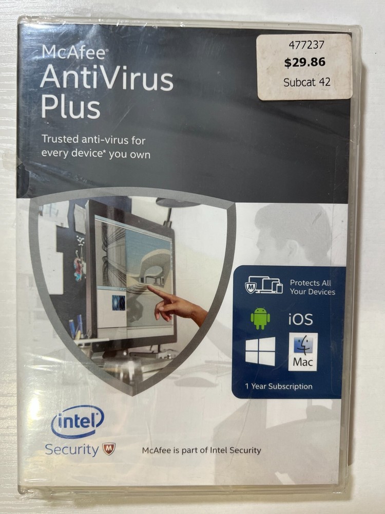 McAfee Anti Virus Plus - NEW