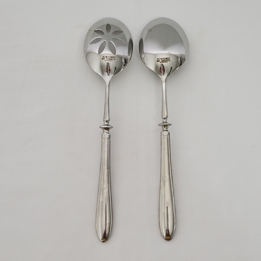 Oneida Sentimental 18/8 Stainless 6 Piece Serving Set Flatware Achievement