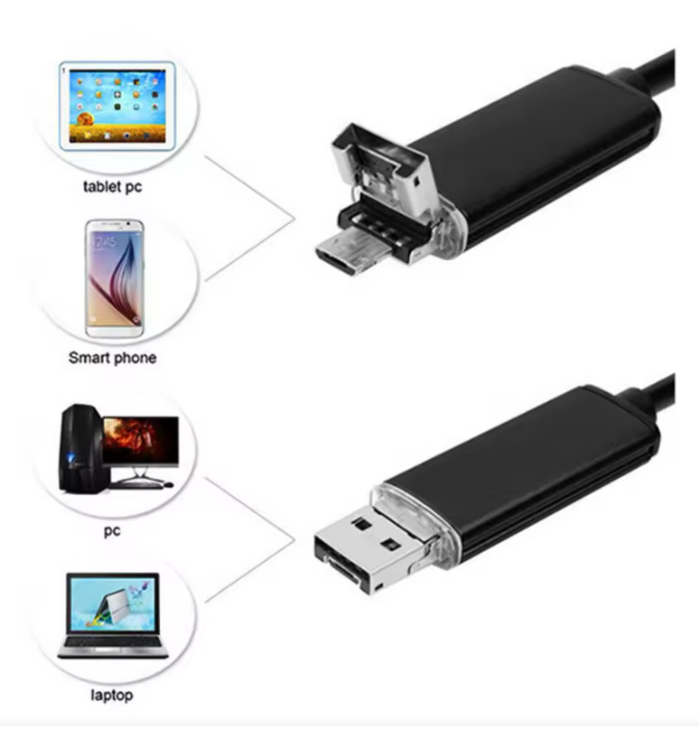 Android Smartphone Wire Snake HD Camera