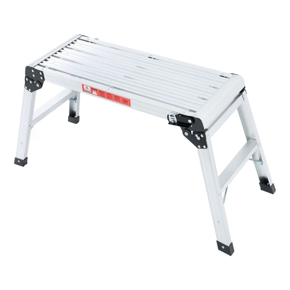 330Lbs High Quality Aluminum Step Stool Folding Work Platform Drywall Ladder