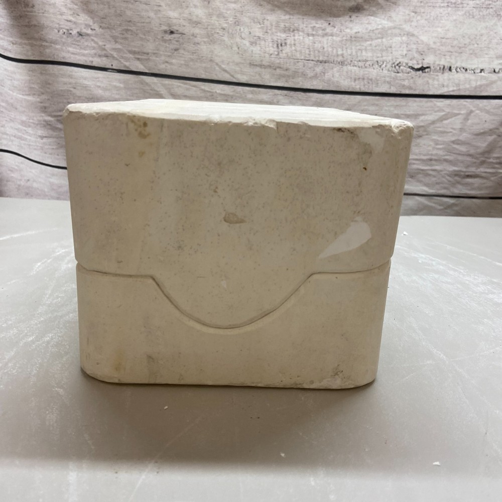 Ceramic Slip Mold Tree Trunk Log Bark Texture Holland #H182