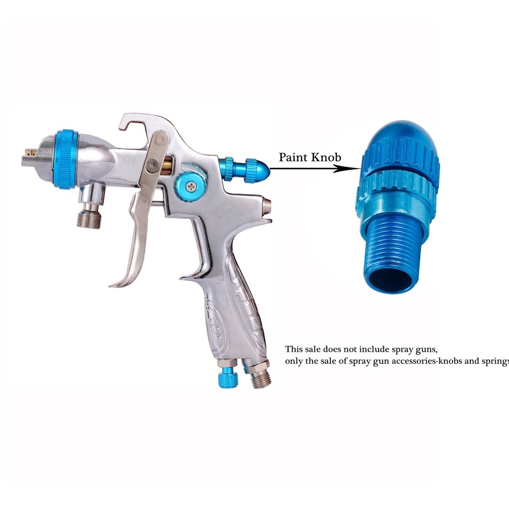 Pneumatic Spray Gun Accessories, Compressed Spring and Paint Knob