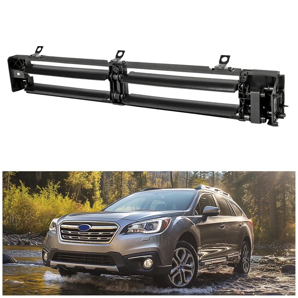 HECASA Active Grille Shutter Compatible with 2015-2017 Subaru Legacy Outback Rep