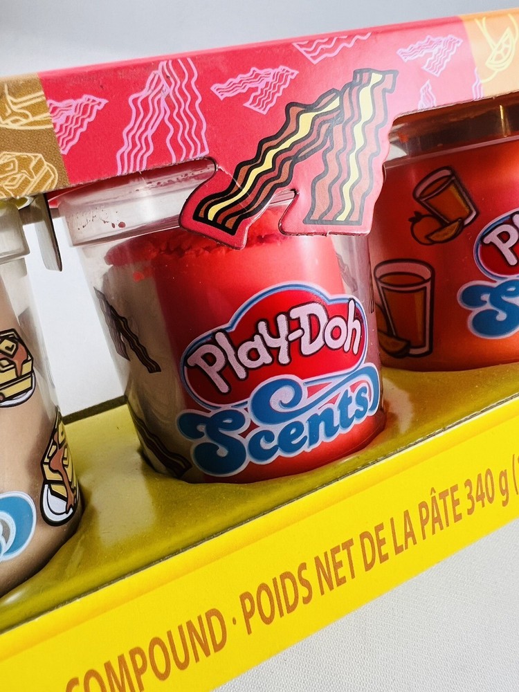 Play-Doh Scents Molding Compound BREAKFAST 3/pkg