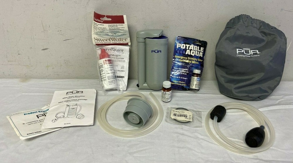 PUR Hiker and Microfilter Drinking Water System