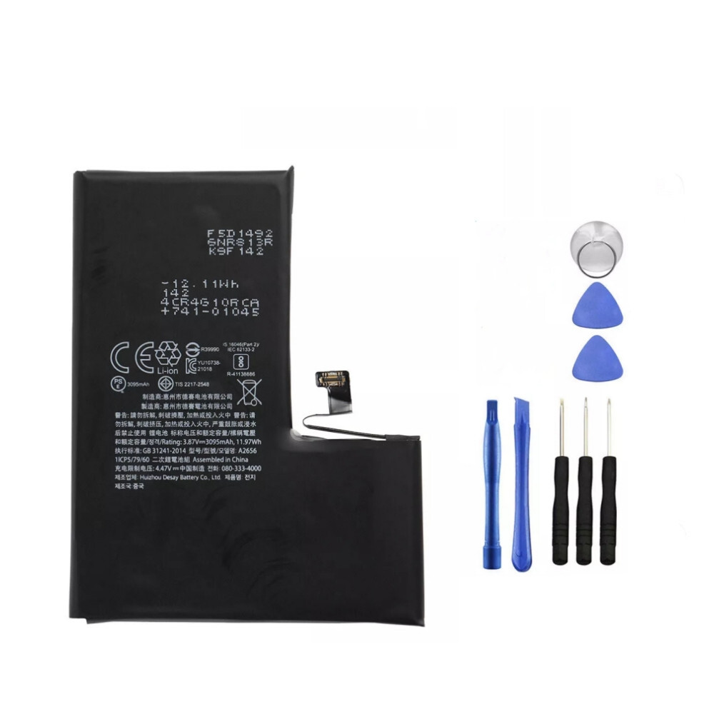 For Apple iPhone 13 Pro Battery Internal Replacement 3095 mAh + Tool Adhesive