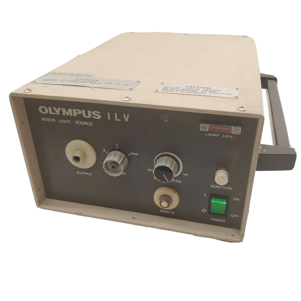 Olympus ILV Xenon Light Source for Industrial Video Image Scope | Powers On