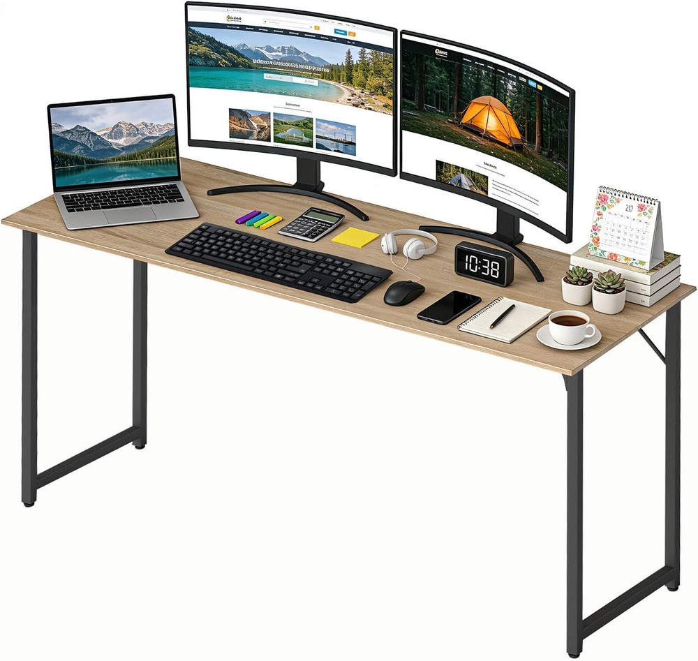 Computer Desk,Home Office Desk Modern Simple Style Home Office Study Writing