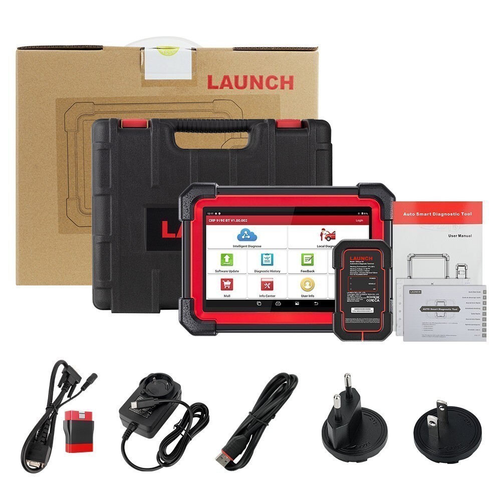 LAUNCH X431 CRP919EBT Elite Car Bidirectional Diagnostic Scanner Tool Key Coding