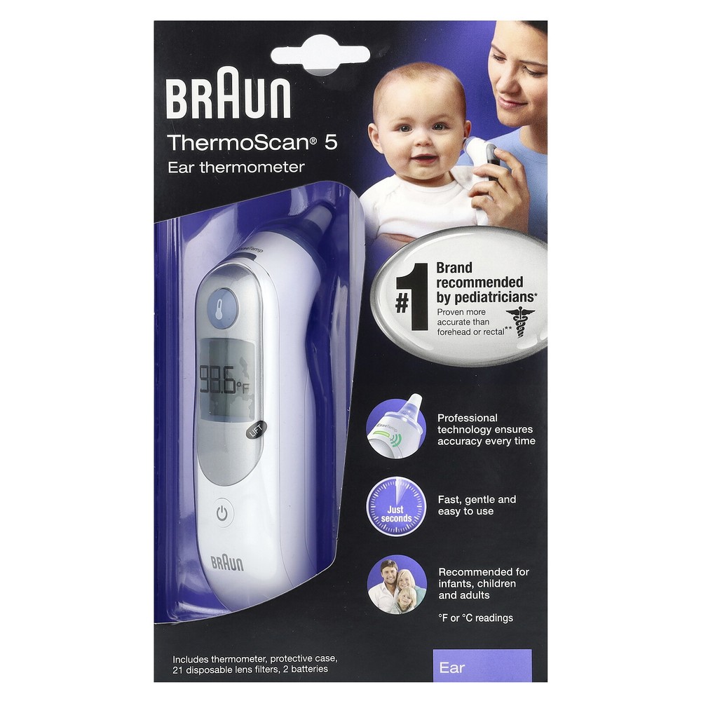 ThermoScan 5, Ear Thermometer , 25 Piece Kit