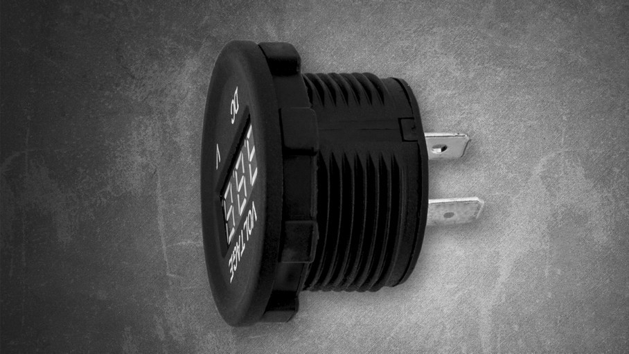 DC 12V-24V LED Panel Digital Voltage Volt Meter Display Voltmeter Motorcycle Car