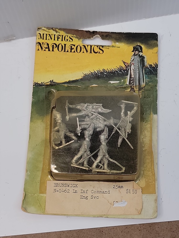 25mm Infantry Command Metal Miniatures Lot
