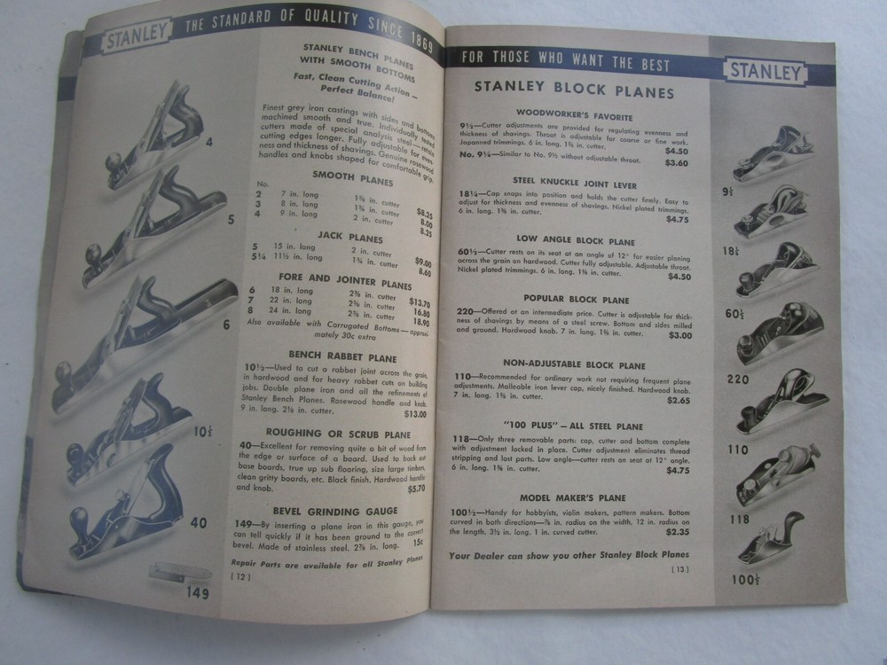 Vintage Stanley Catalog No. 53 - Do It Better With Stanley Tools