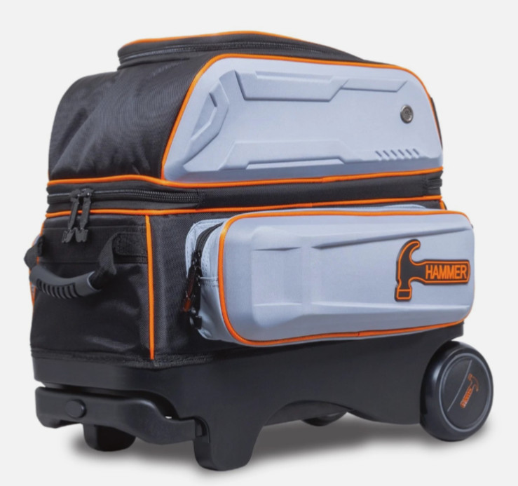 Hammer Gauntlet Grey 2 Ball Roller Bowling Bag