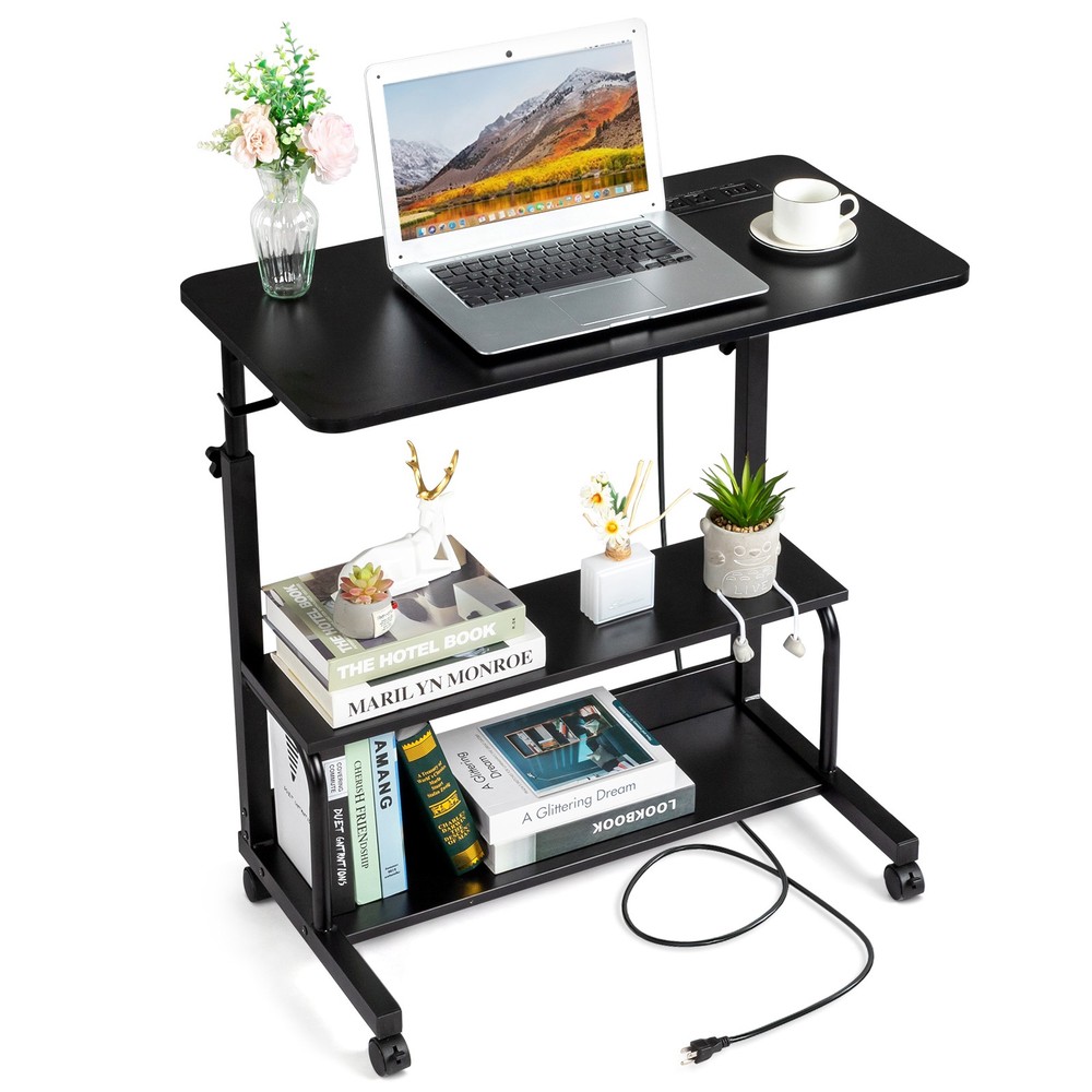 15MM Particle Board with Melamine Coating Adjustable Computer Desk