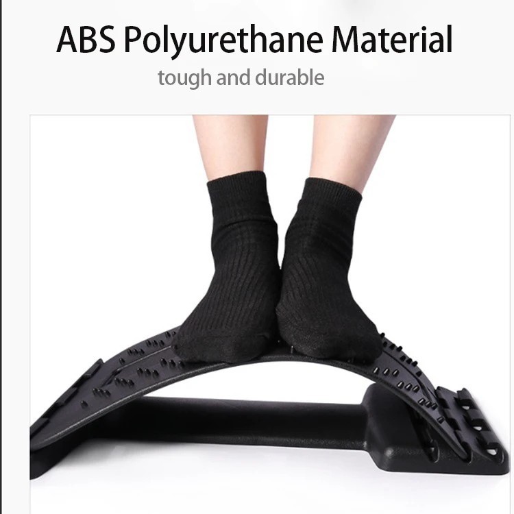 Back Stretcher for Lower Back Pain Relief, Back Cracking Device, Multi-Level