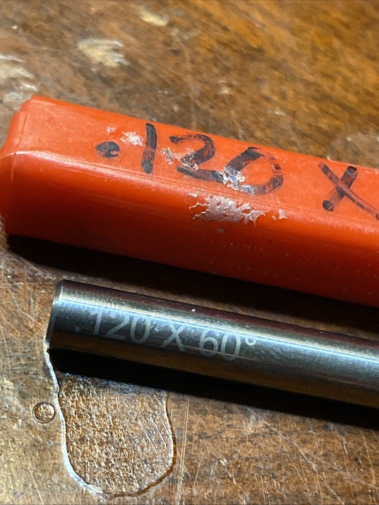 ATNH Solid Carbide Thread Mill .120 Dia x 60 Degrees (D12)