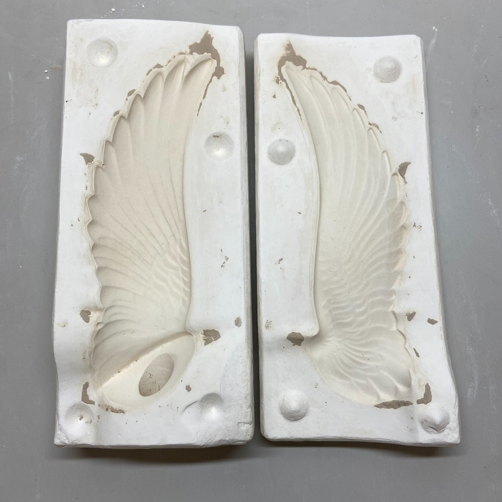 Ceramic Slip Casting Mold Tall Swan Wing
