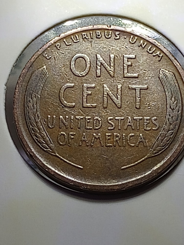 Error Coin 1925-P Lincoln Cent Wheat Penny Woody Error Improper Alloy Error.#125