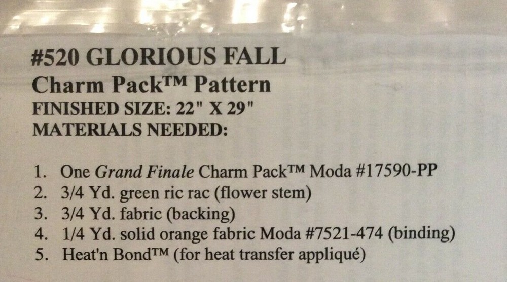 PIECES FROM MY HEART #520 -Glorious Fall